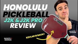 Honolulu Pickleball is here!! Honolulu Pickelball J2K & J2k Pro Review | Rackets & Runners