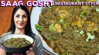 This Saag Gosht is BETTER than the Restaurants | Palak Gosht | Spinach and Lamb Curry