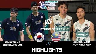 Fantastic | KIM W H/SEO S J (KOR) vs J ARIF/ROY K Y (MAS)[MD]R32 | PETRONAS MALAYSIA Open 2025