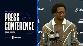 Geno Smith: “I Believe We Have A Bright Future” | Postgame Press Conference – Week 18