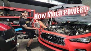 Supercharged Q50 | How Much Power!?