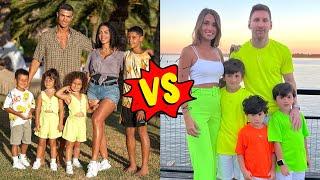 Cristiano Ronaldo Family VS Lionel Messi Family (Real Name And Ages) 2024