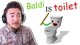 Baldi APPARENTLY became a Toilet...