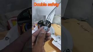 ceiling fan double safety