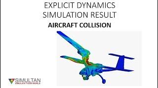 AIRCRAFT COLLISION ANSYS EXPLICIT DYNAMICS