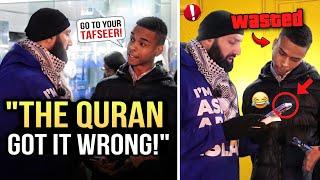 Christian Tries to EXPOSE the Quran… But the TRUTH Leaves Him SPEECHLESS!