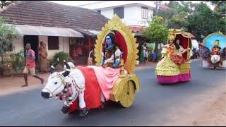 Kerala festival procession | Temple Festival in Kerala | Kerala tourism video |