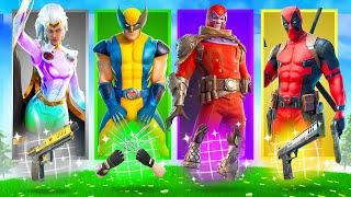 The *RANDOM* X-MEN Skin Challenge!