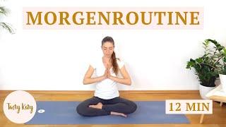 Yoga Morgenroutine | Mit Energie in den Tag starten | 12 Minuten