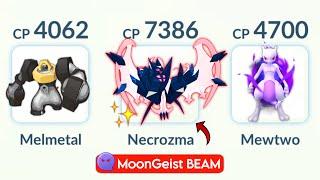 Shiny DAWN WINGS NECROZMA (with Moongeist Beam) is TRULY OVERPOWERED in Pokemon GO.