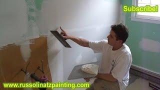 Bathroom Renovation- Drywall Taping- 1st and 2nd coat (Part 9)