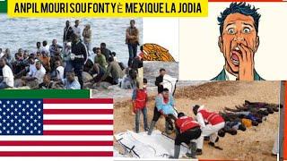 Anpil #moun mouri nwaye# jodia nan wout #mexique# pou antre #USA# ann swiv