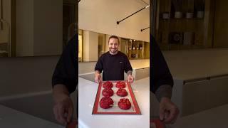 Step by Step Strawberry Fancy Raspberry Pistachio Cookie  #cedricgrolet