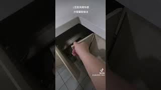 1one科技櫥櫃  L型廚具轉角櫃，方便置取做法