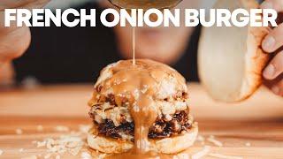 French Onion Burger