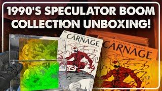 NOSTALGIA - 90's Spec Comic & Card Collection Unboxing!