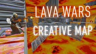 Lava Wars Map In Fortnite Creative! (Season 9 Turtle Wars)