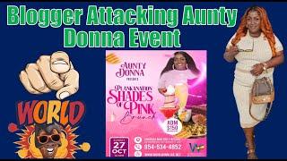 Blogger Attacking Aunty Donna Event