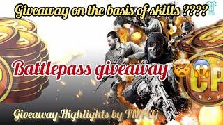 Battlepass giveaway event highlights by |TNPCG|