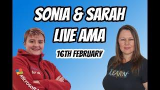 Sonia & Sarah Live AMA