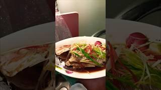 Steamed Brownstripe Snapper – The Most Flavorful Fish Dish! #shorts #dinner