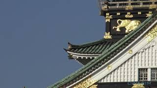 Relaxing 4K UHD Footage Of OSAKA CASTLE