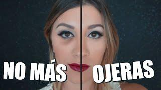 ADIOS OJERAS! en 5 MINUTOS! / BYE BYE UNDER EYES IN 5 MIN | Vicky Alvarez