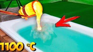 EXPERIMENT LAVA vs POOL