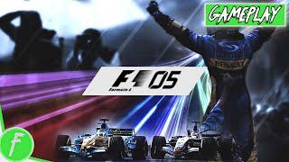 Formula One 05 Gameplay HD (PS2) | NO COMMENTARY | PCSX2