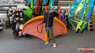 NSI Freedom Waist Leash for Wingfoiling at Windance Boardshop