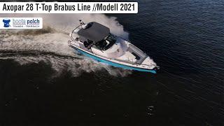 Axopar 28 T-Top Brabus Line // Facelift 2021