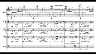 [Score Video] Xilin Wang: Concertino 王西麟：小协奏曲