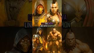 Scorpion Lines with Goro and Sheeva in MkX , MK11 And Mk1 Khaos Reigns #mortalkombat1havik