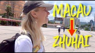 I walked from one city to another |  MACAU - ZHUHAI!