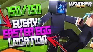 How to find EVERY EASTER EGG in the Krunker Easter Event! (UNOBTAINABLE SKIN PRIZE!)