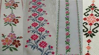 Amazing hand embroidery | Cross stitch patterns | Dusuti ka designs