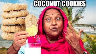 Tribal People Try Coconut Cookies For The First Time