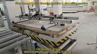 Grooving Machine and automatic slot milling machine/Exterior Wall Siding Fiber Cement Board Machine