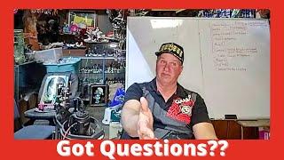 Live Stream Questions for Straight Arrow Repair