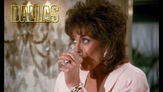 DALLAS | J.R. Sends Sue Ellen Back To The Bottle Again