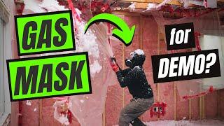 Testing MIRA CM6M Tactical Gas Mask in DIRTY, NASTY construction demolition: detailed review