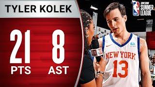 Knicks Rookie Tyler Kolek Hits GAME-WINNER In Summer League! 