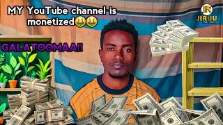 My YouTube Channel is Monetized