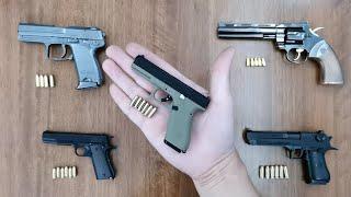 Top 5 Mini Gun in 1:2 Scale 2022 - Miniature Pistol with Bullets