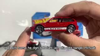 Hunting Hotwheels Malaysia Honda Civic EF Unboxing & Review