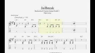 Jailbreak (full track) - Thin Lizzy. Rockschool Classics (Hot Rock) Grade 1 Guitar Lesson