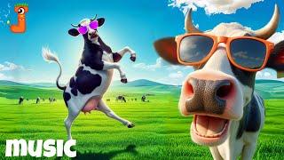 FUNNY COW DANCE 4│Cow Song & Cow Videos 2024  (Official video) | funny dancing cow | gay | गाय नाचना