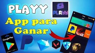 "Playy" App para Ganar Dinero, Diamantes y más recompensas!