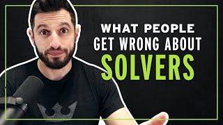 Poker Solver Misconceptions and Facing my Fears