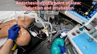 Induction of general anesthesia explained step by step